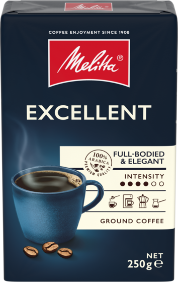 Melitta Excellent 250g package